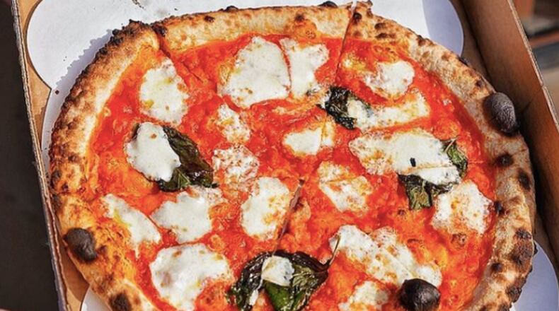 A margherita pizza from Ken's Artisan Bakery & Pizza in Portland, Oregon. (Courtesy of Ken's Artisan Bakery & Pizza's Instagram)