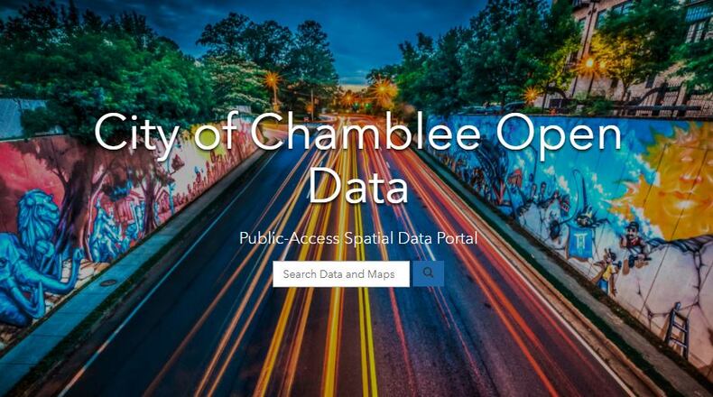 The city of Chamblee has launched a GIS mapping link. CONTRIBUTED