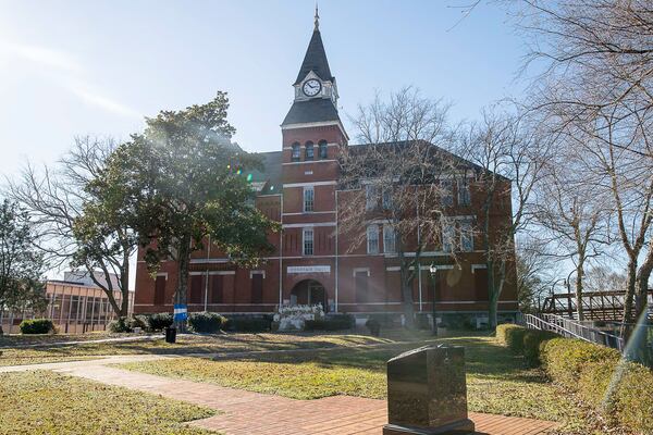 12/05/2019 -- Atlanta, Georgia -- The exterior of Fountain Hall on the campus of Morris Brown College, Thursday, December 5, 2019.  (ALYSSA POINTER/ALYSSA.POINTER@AJC.COM)