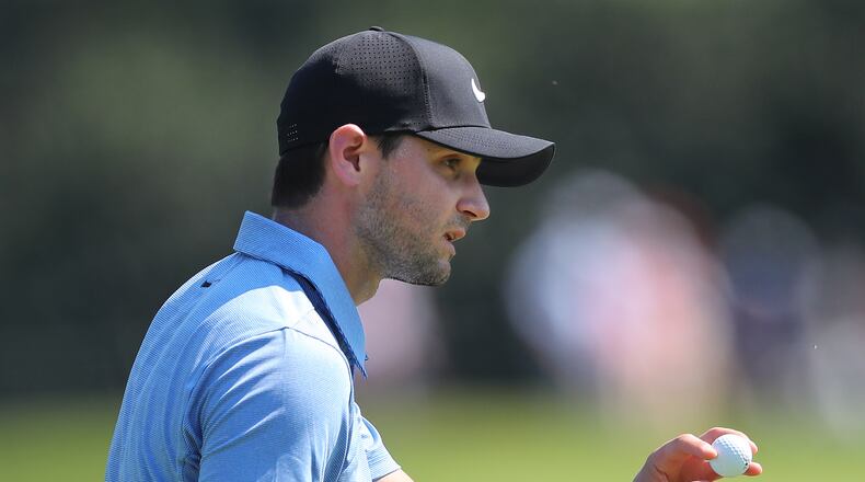 Who is your Tour Championship first round leader? Why, none other than Kyle Stanley, 22nd in Fed Ex Cup points. (Curtis Compton/ccompton@ajc.com)