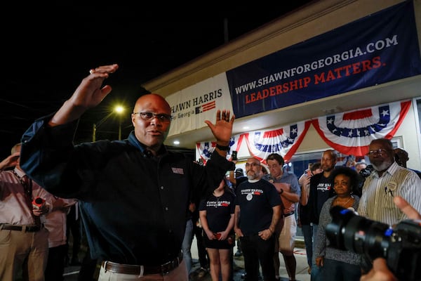 Democrat Shawn Harris (pictured) faces Republican Clay Fuller in the April 7 runoff for a seat in Congress to replace Marjorie Taylor Greene.