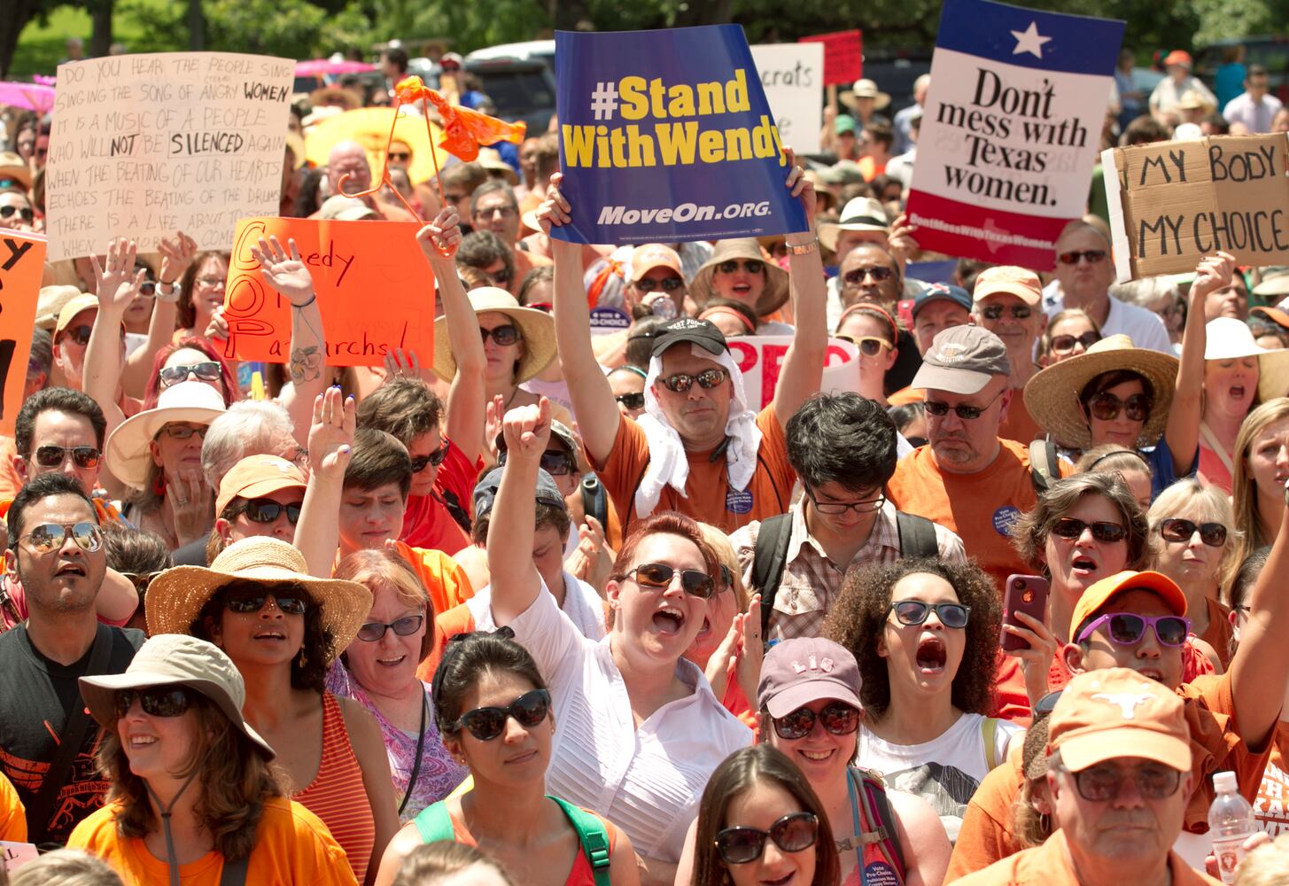 Abortion protests at Texas Capitol, 07.01.13