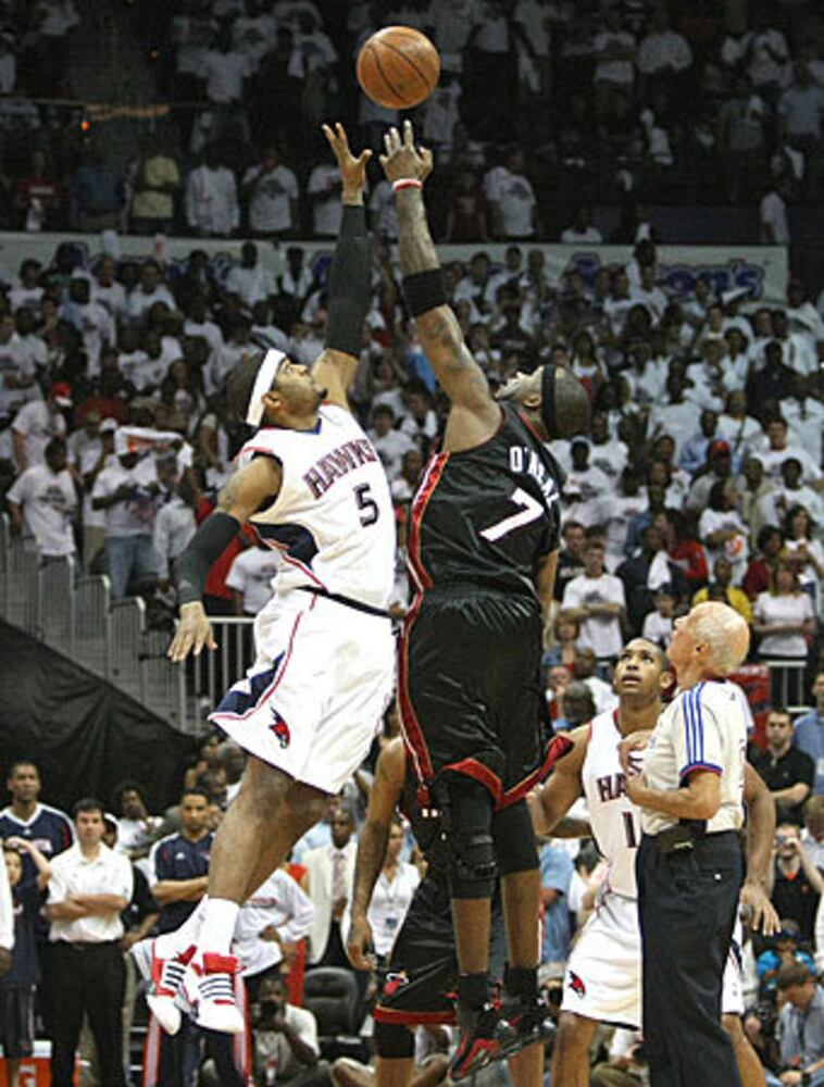 NBA Playoffs: Heat at Hawks, Game 5