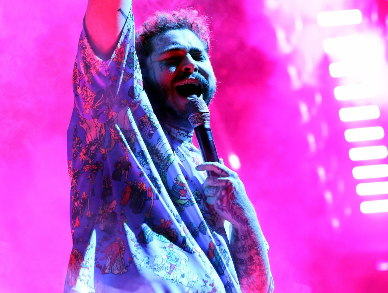 PHOTOS: POST MALONE performs at State Farm Arena