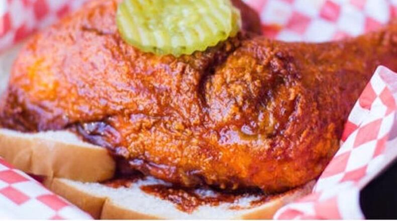 Hot chicken from Helen's Hot Chicken