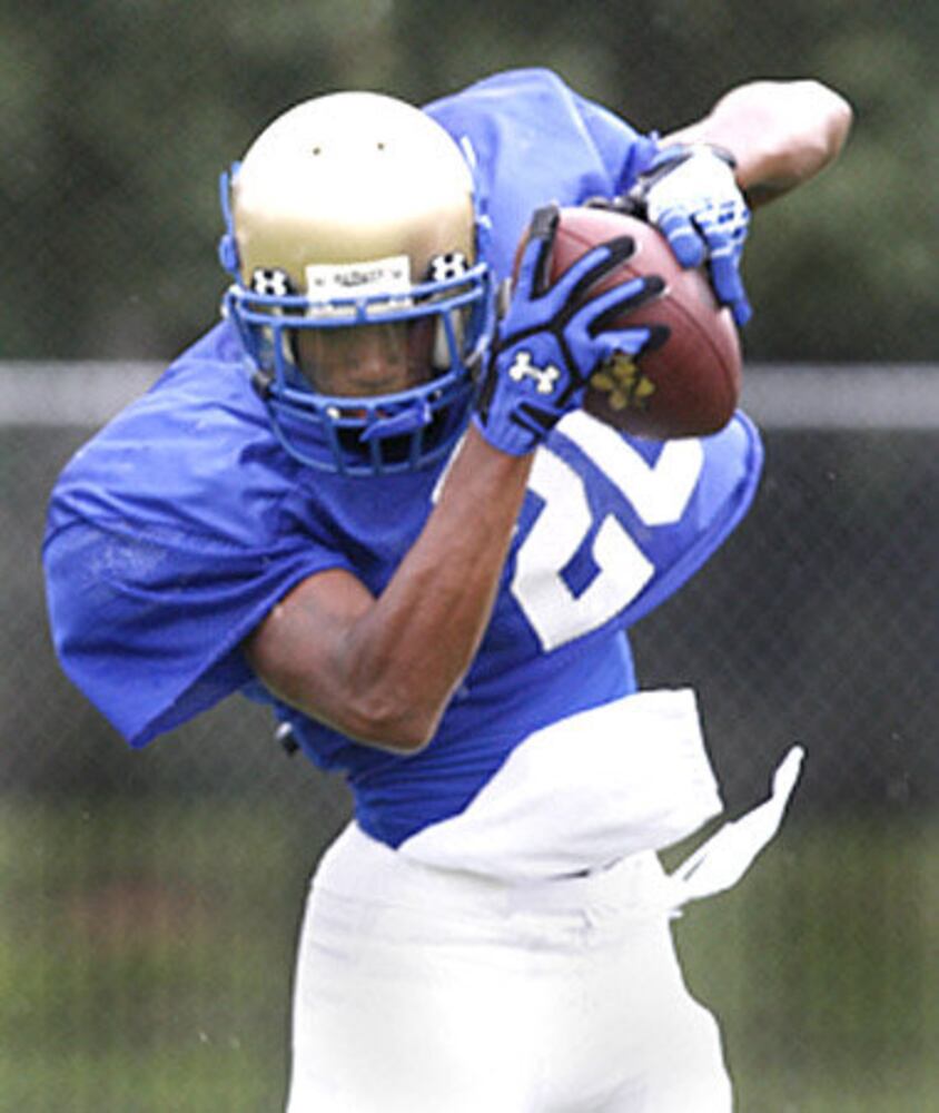 High school football: McEachern at practice
