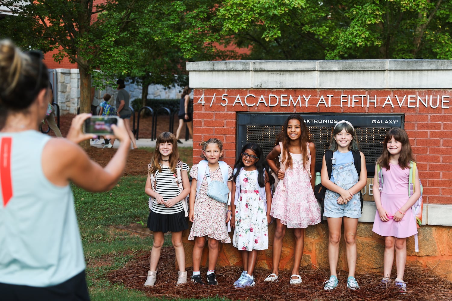 First day of school standalone photo assignment