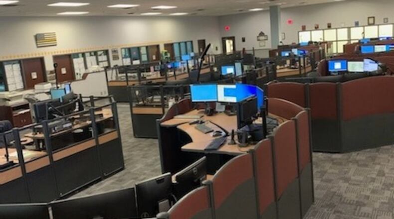 Henry County's E911 center.