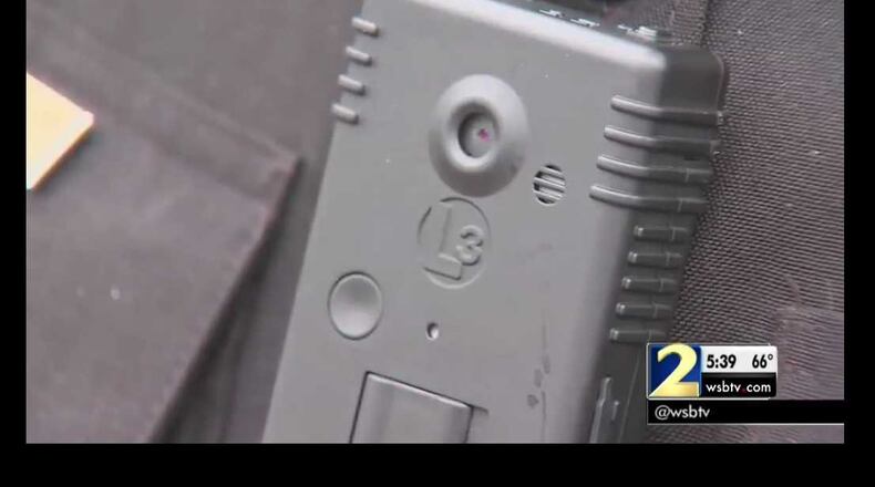 Sandy Springs is purchasing 70 body cameras for its police.