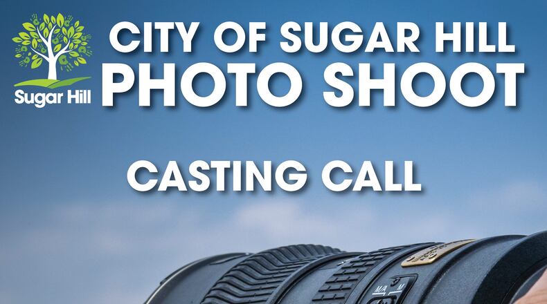 Sugar Hill is seeking community members for a photoshoot to highlight the city’s downtown and newly opened E Center. (Courtesy City of Sugar Hill)