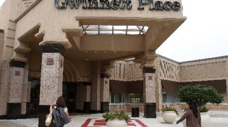 The new zoning district is near Gwinnett Place Mall, which is not included. AJC File Photo