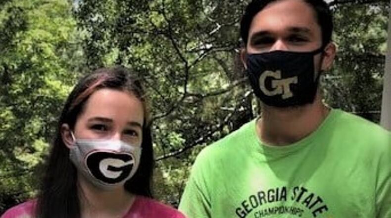Masks are recommended at the state's campuses, but not mandated. Neither are vaccinations against COVID-19. (AJC Photo)