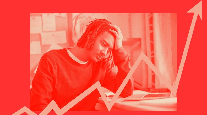 A new report has found Black and Latino students continue to be more likely than their white peers to leave postsecondary education. (Courtesy of Meghan Gallagher/The 74)