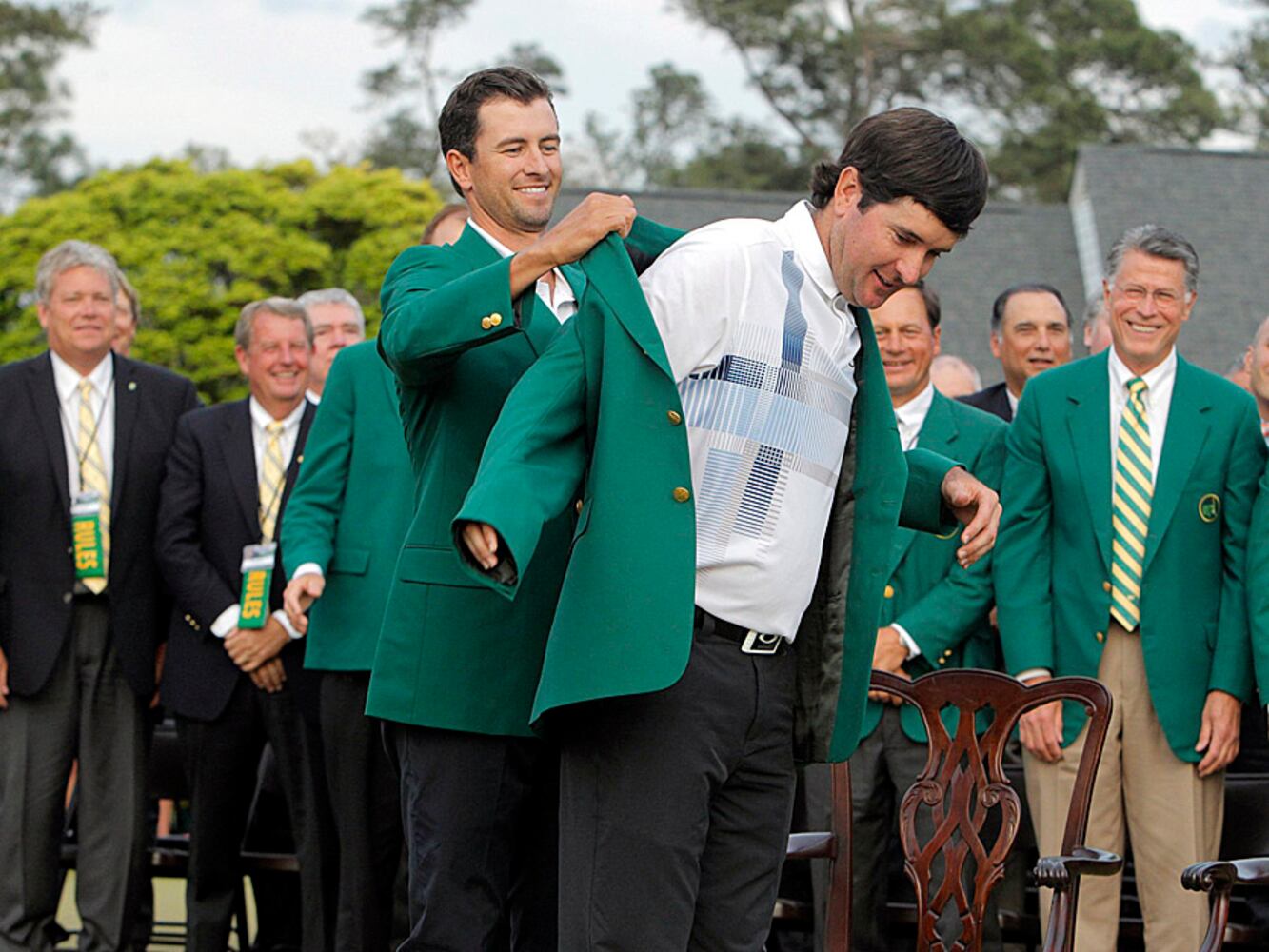 Another green jacket for Watson
