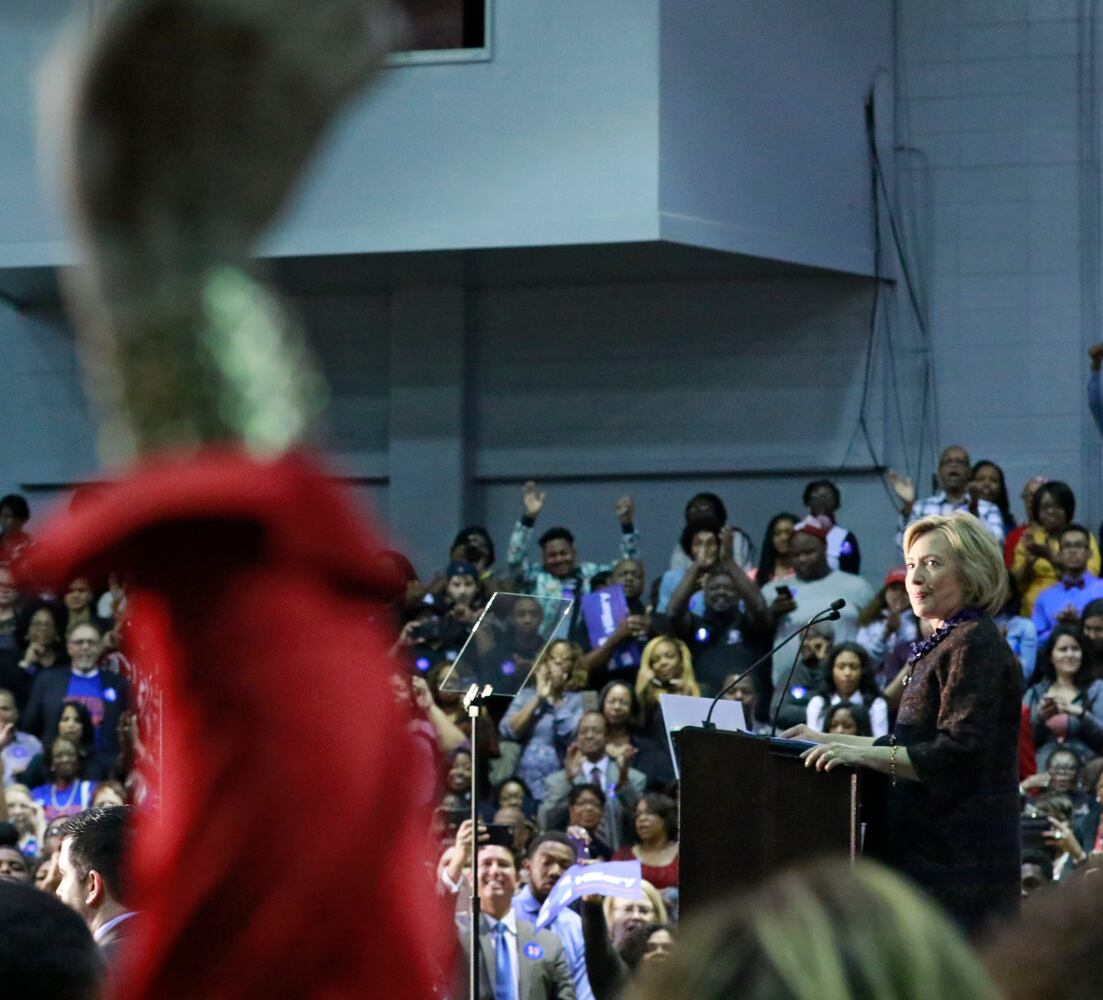 Oct. 30, 2015, Hillary Clinton in Atlanta