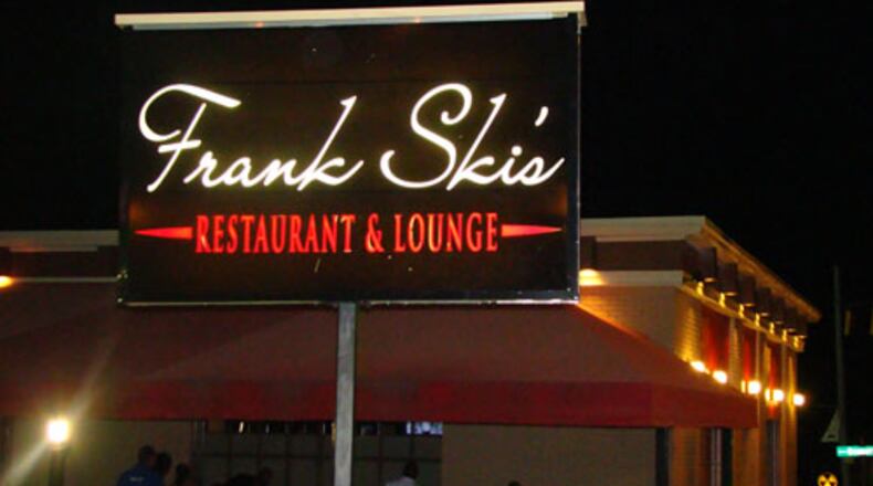 The sign outside of Frank Ski's soon after it opened. CREDIT: Rodney Ho/rho@ajc.com