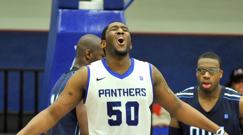Senior center James Vincent is averaging 4.7 points, 4.9 rebounds and more than two blocks per game for the Panthers.