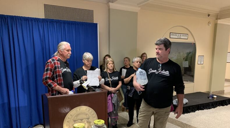 Residents of Juliette lobbied lawmakers to take action on coal ash earlier this year. Now they have filed a lawsuit against Georgia Power.