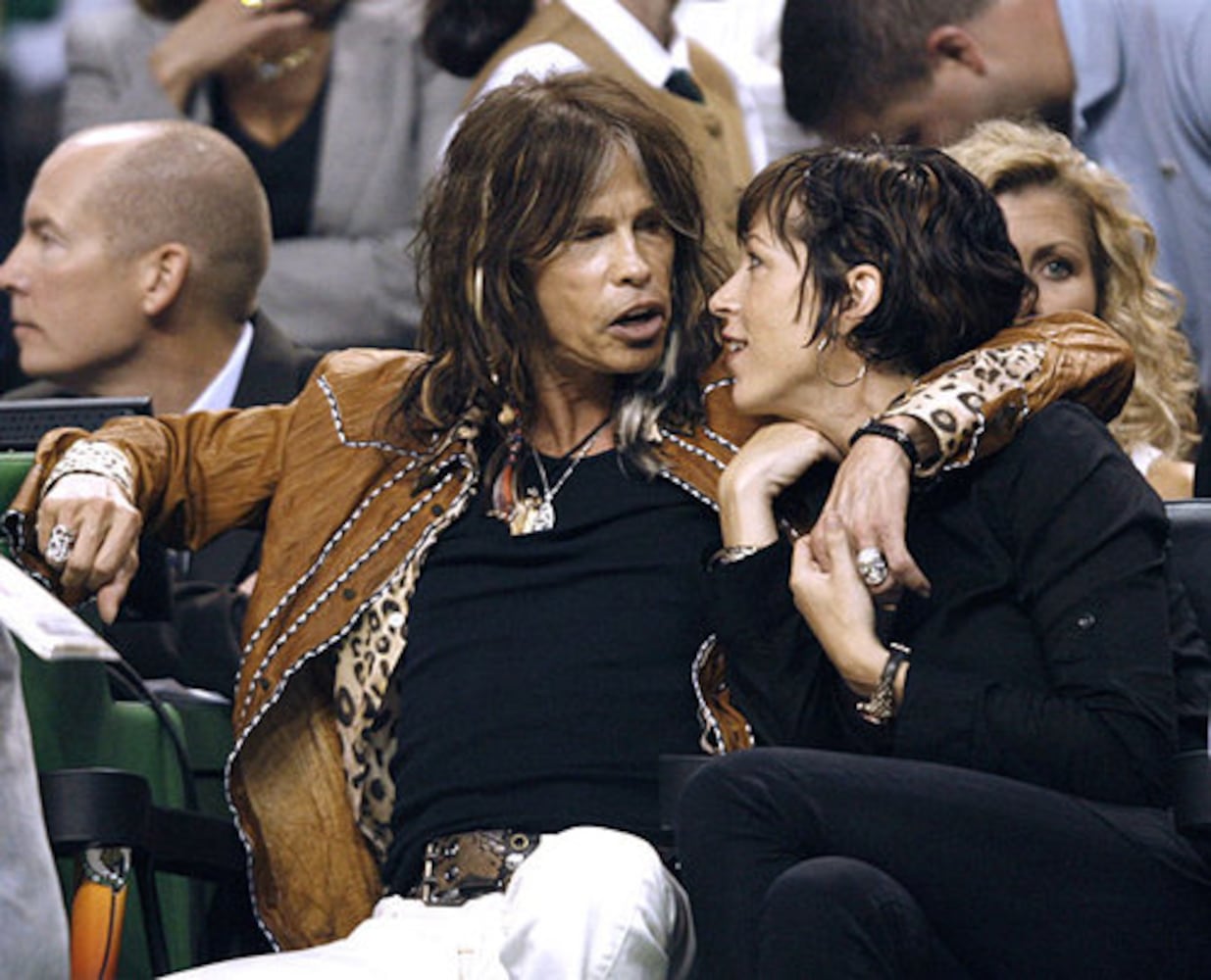 NBA Finals: Celebrities take in Game 6