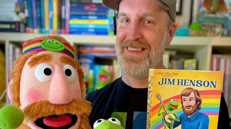 The Pioneers of Puppetry event at the Center for Puppetry Arts includes an appearance by Luke Flowers, who has written a new Little Golden Book biography of Jim Henson. The program takes place on Thursday, July 2. (Photo courtesy of the Center for Puppetry Arts)