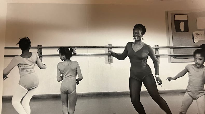 Norma's Academy of Fine Arts founder Norma Bell Mitchell (3rd right) founded the school in 1972 to expose Black youth to all areas of performing arts.