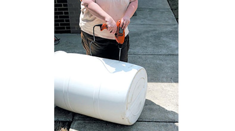 Do-it-yourself rain barrel kits will be offered for sale to Roswell residents June 18-29. They can be ordered online and picked up at the Roswell Recycling Center. AJC FILE