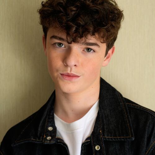 Actor Owen Cooper poses for a portrait on Saturday, Nov. 8, 2025, in Los Angeles. (AP Photo/Chris Pizzello)