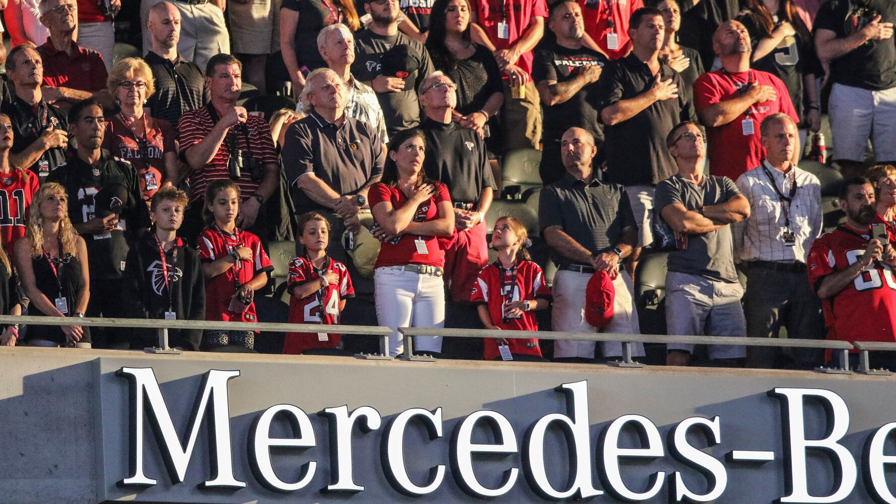 Mercedes-Benz Stadium: Aug. 26, 2017