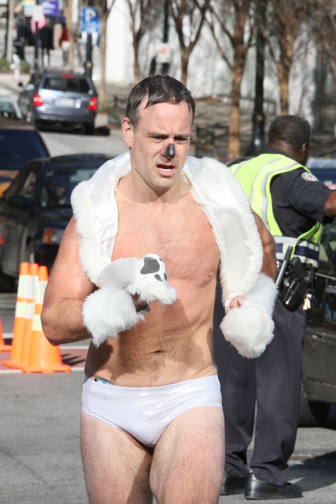 Santa Speedo Run 2014
