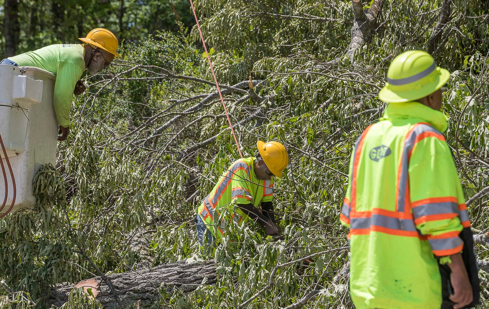 Photos: Tornadoes, violent storms rip through Georgia
