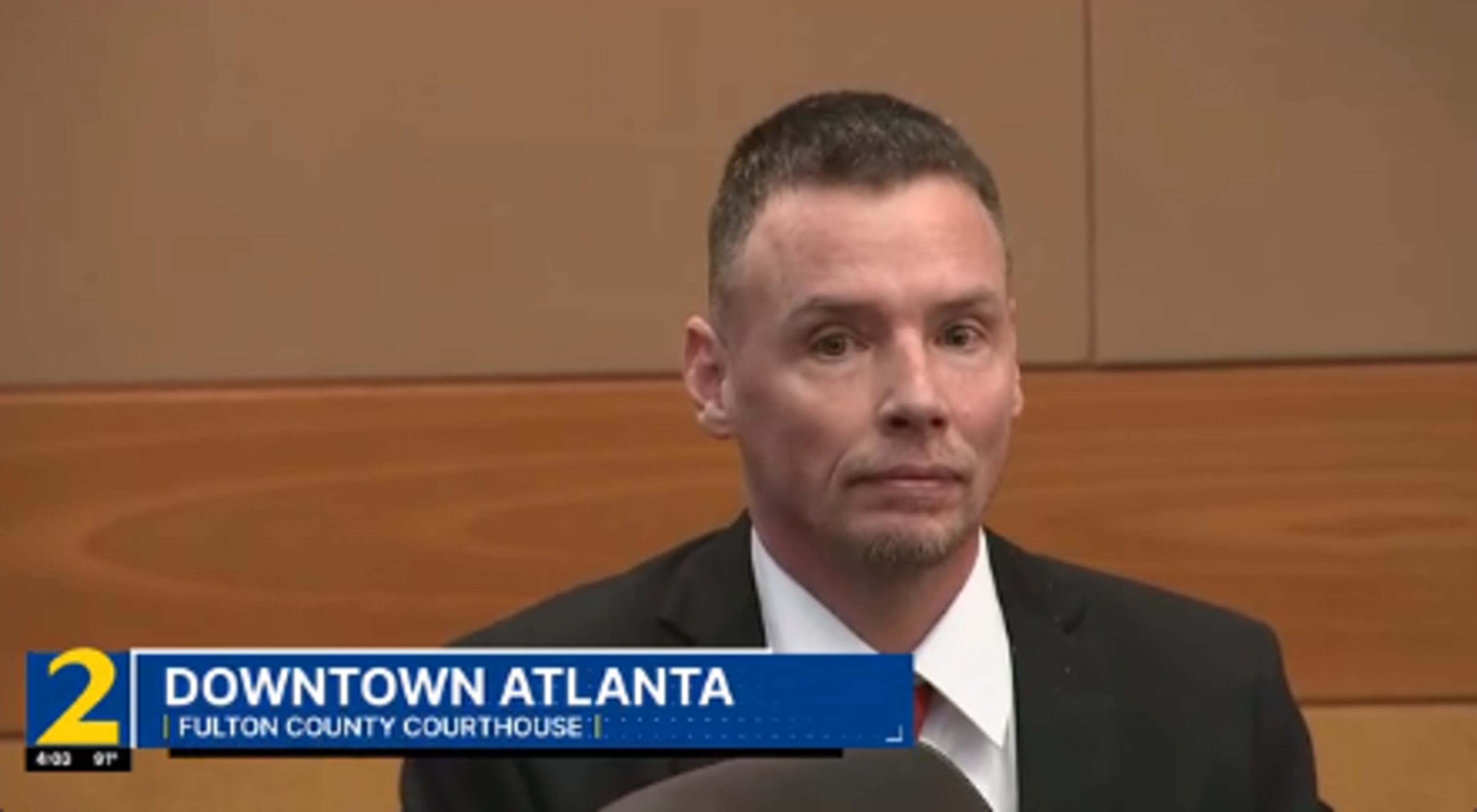 Christopher Wolfenbarger was accused of killing his wife, Melissa. The 21-year-old woman's dismembered remains were discovered in trash bags in Atlanta in 1999, authorities said. (Channel 2 Action News)