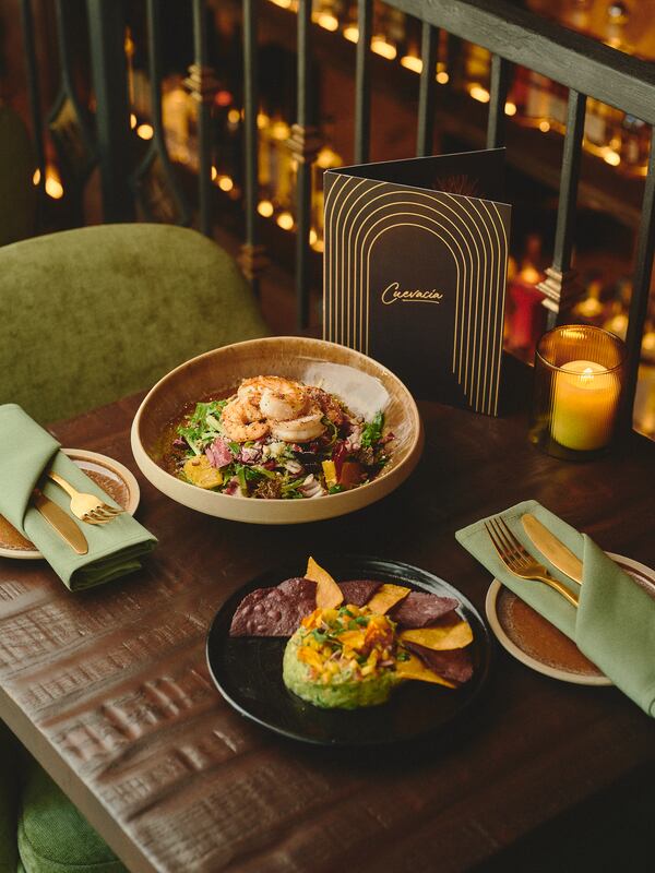 Appetizers at Cuevacia. (Courtesy of Cuevacia)