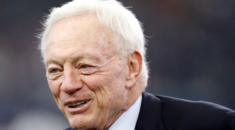 Jerry Jones watched his grandson rally Highland Park to its second straight state football title.