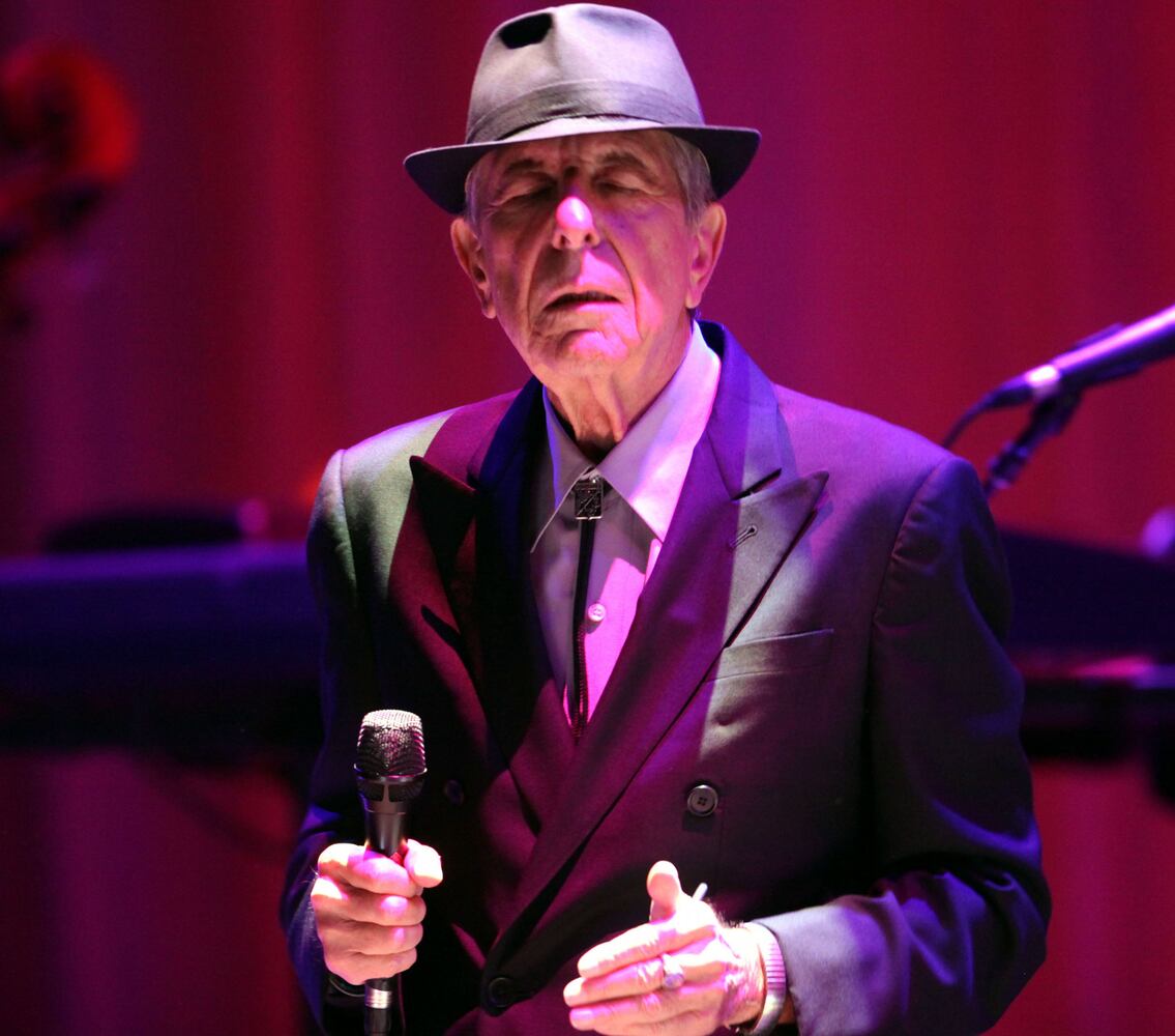 Leonard Cohen performs at the the Fox Theatre