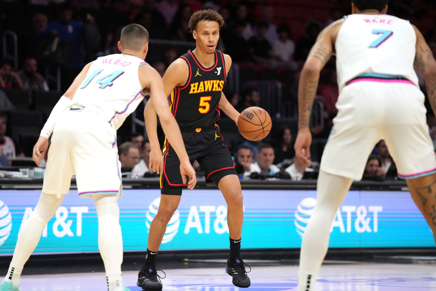 Hawks Heat Basketball