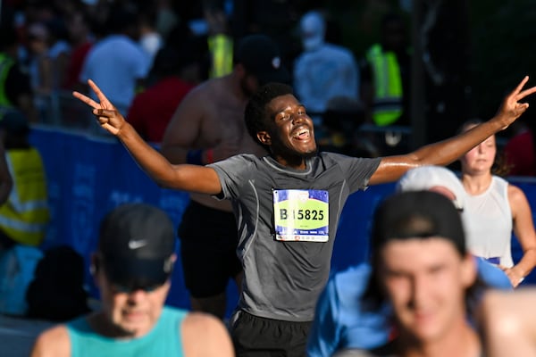 That feeling when everything you've worked for carries you across the finish line.