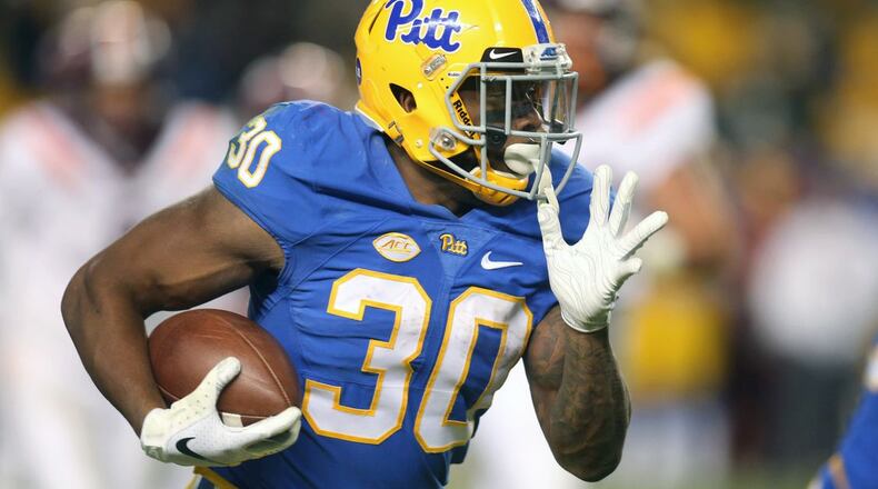 Pittsburgh running back Qadree Ollison (Charles LeClaire-USA TODAY Sports)