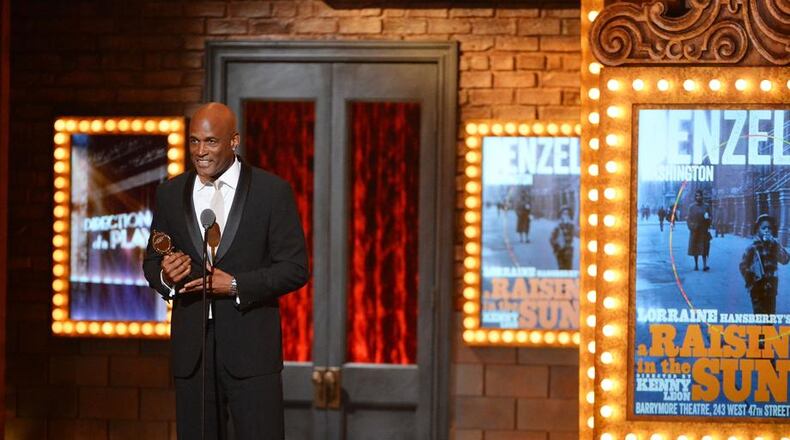 enny Leon accepts the award for Best Direction of a Play for "A Raisin In The Sun" onstage during the 68th Annual Tony Awards at Radio City Music Hall on June 8, 2014 in New York City. (Photo by Theo Wargo/Getty Images for Tony Awards Productions)