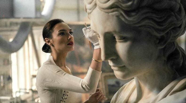 This image released by Warner Bros. Pictures shows Gal Gadot in a scene from "Justice League." (Clay Enos/Warner Bros. Entertainment Inc. via AP)