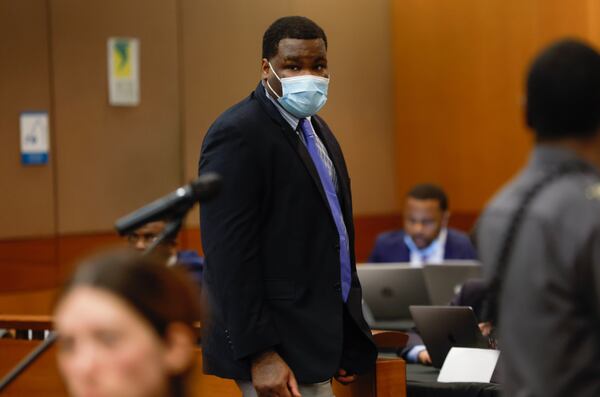 Christian Eppinger, a defendant in YSL/Young Thug trial appears in court for jury selection at Fulton County Courthouse on Wednesday, January 4, 2023. (Natrice Miller/The Atlanta Journal-Constitution/TNS)