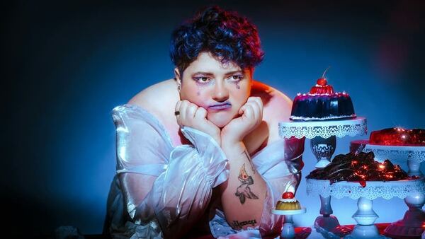 Atlanta writer and comedian Maria Mainelli brings her show “Baby Bipolar” to 7 Stages Theatre on Thursday, July 2, Thursday, July 9, and Friday, July 17. (Courtesy of 7 Stages Theatre)