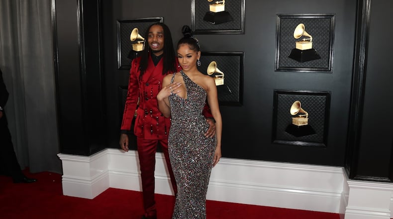 Saweetie recently shut down rumors that a video showing her and her ex-boyfriend Quavo in a fight is what led to the demise of their relationship. (Allen J. Schaben/Los Angeles Times/TNS)