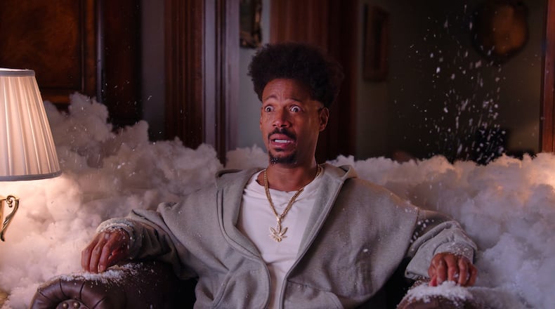This image released by Paramount Pictures shows Marlon Wayans in a scene from "Scary Movie." (Quantrell Colbert/Paramount Pictures via AP)