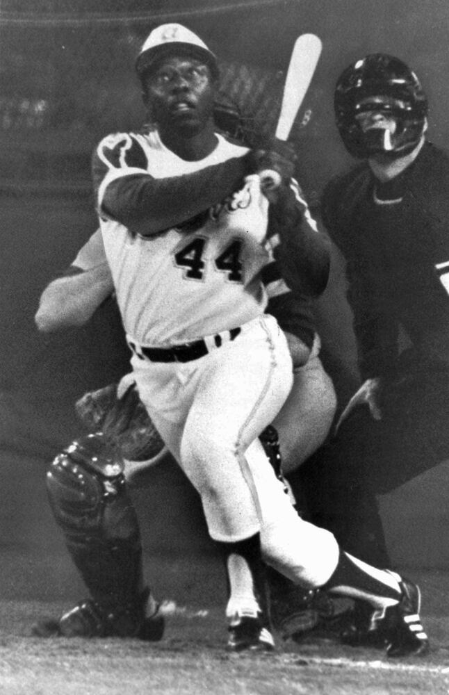 Hank Aaron's 715th homer