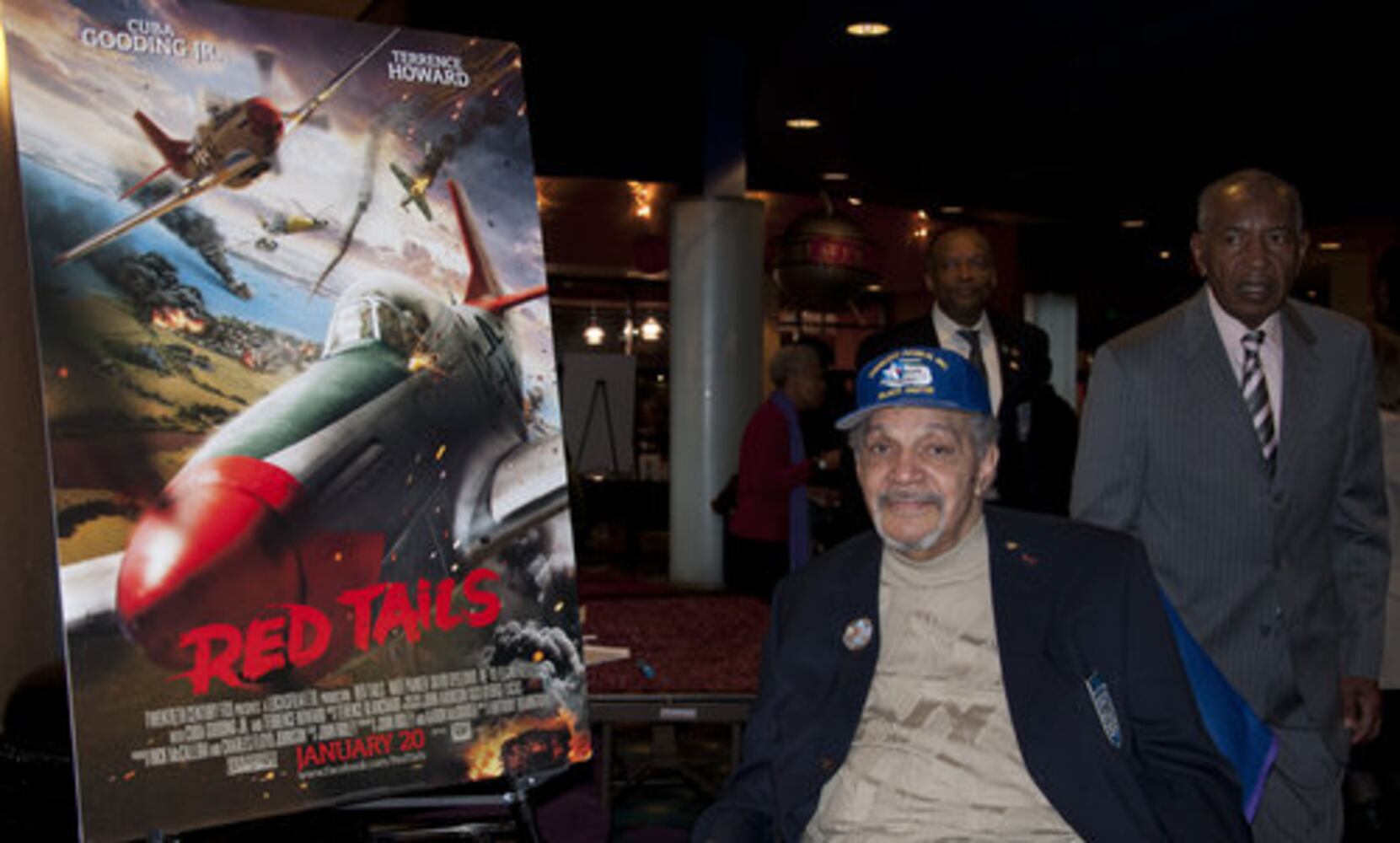 Red Tails' screens in Morrow