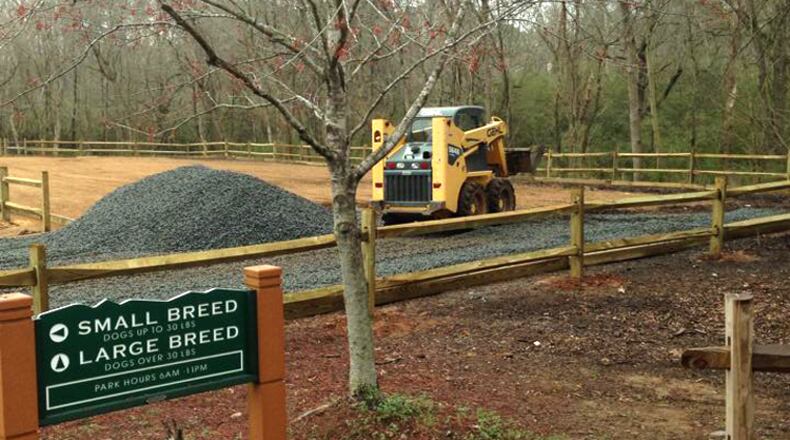 Cherokee County has awarded a contract to build a 1.2 mile trail from “Woofstock,” the Woodstock Dog Park, to the Towne Lake area. WOODSTOCK PARKS & RECREATION