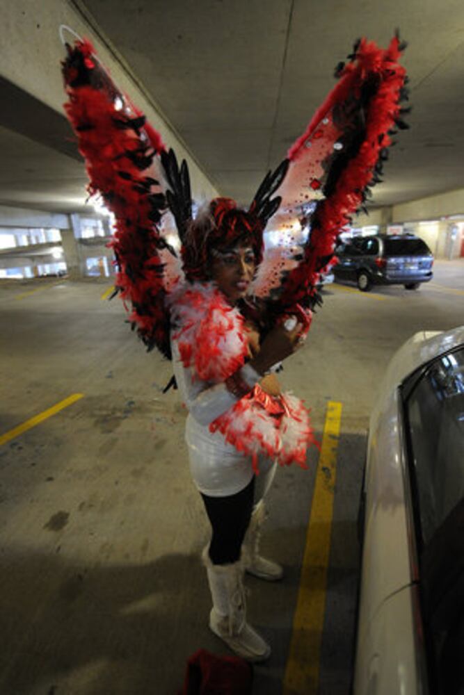 Bird lady' flies high for Falcons