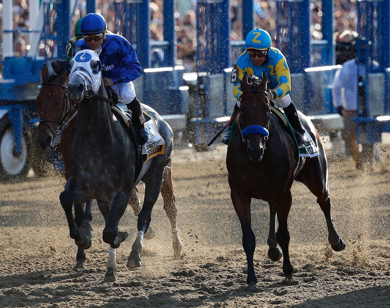 American Pharoah wins Triple Crown