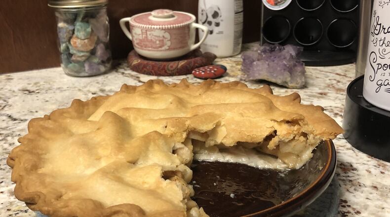 Apple pie generally rates as America’s favorite pie; it certainly was the favorite of writer Bill King’s dad. CONTRIBUTED BY MARY F. CUNNINGHAM