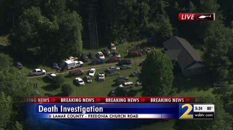 Three people were found dead at two crime scenes in Lamar County.